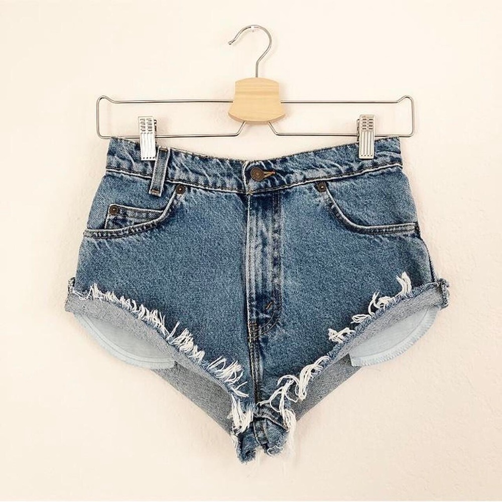 Levi’s Cut-off Denim Shorts
